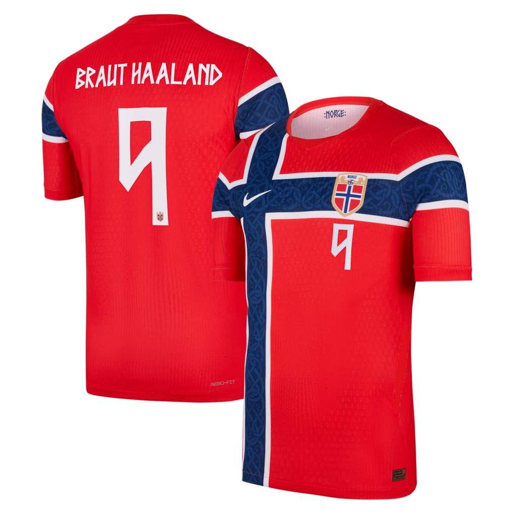 2026 World Cup Norway Erling Haaland Home Jersey