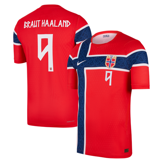 2026 World Cup Norway Erling Haaland Home Jersey