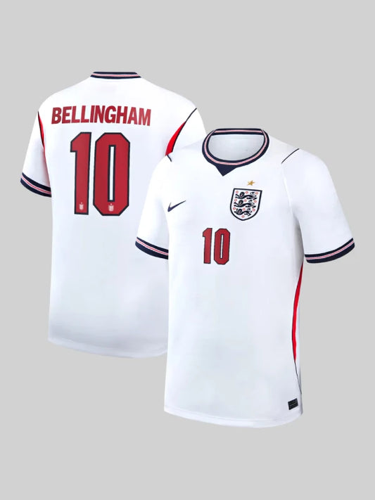 2026 World Cup England Jude Bellingham Home Jersey