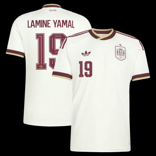 2026 World Cup Spain Lamine Yamal Away Jersey