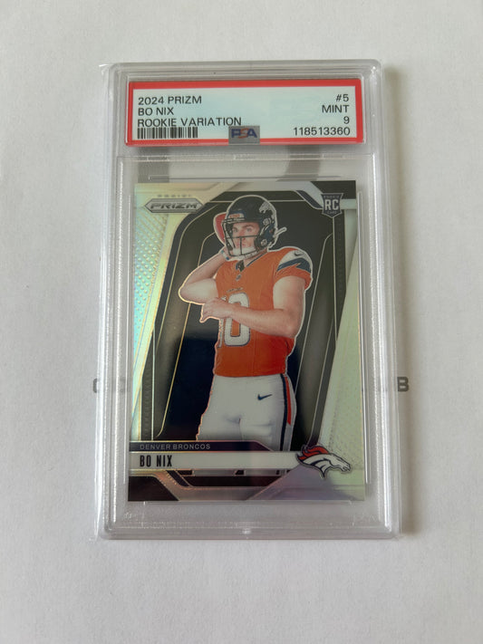 2024 Panini Prizm Bo Nix Rookie Variation
