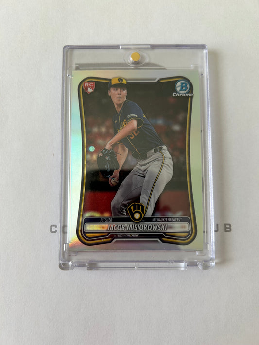 2026 Bowman Chrome Jacob Misiorowski Red Rookie Card - SP